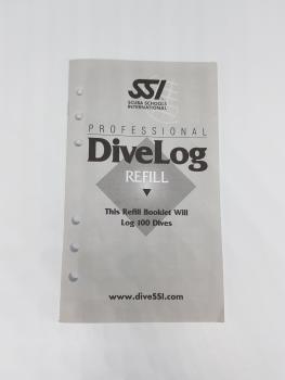 SSI Divelog Refill Dive Professional