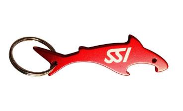 SSI Schlüsselanhänger Flaschenöffner HAI Red Edition