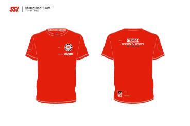 SSI T-Shirt Herren Team 360° rot