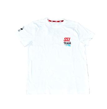 Round-Neck Shirt - Color: White - SHARK DIVING Man