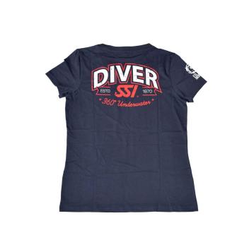 Herren Rundhals T-Shirt Diver