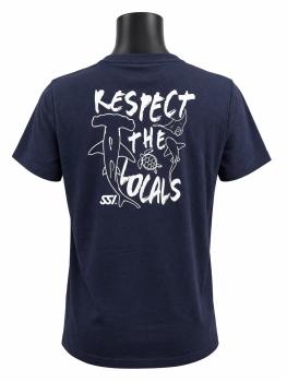 Rundhals T-Shirt Herren Respect the Locals - 2026