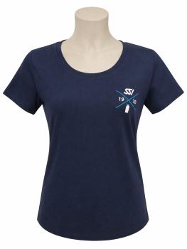 Rundhals T-Shirt Damen Respect the Locals - 2026