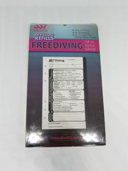 SSI Freediving DiveLogbuch Refill