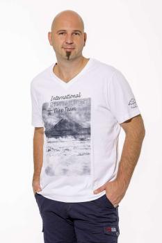 SSI T-Shirt Herren International Dive Team weiss