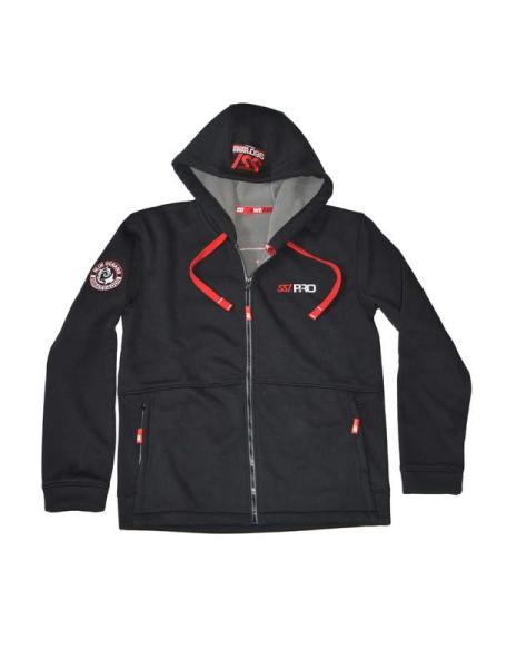SHooded Jacket - Color: Black / Light Grey Lining - SSI PRO Unisex