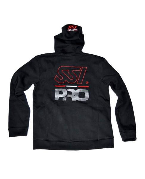 Hooded Jacket - Color: Black / Light Grey Lining - SSI PRO Unisex