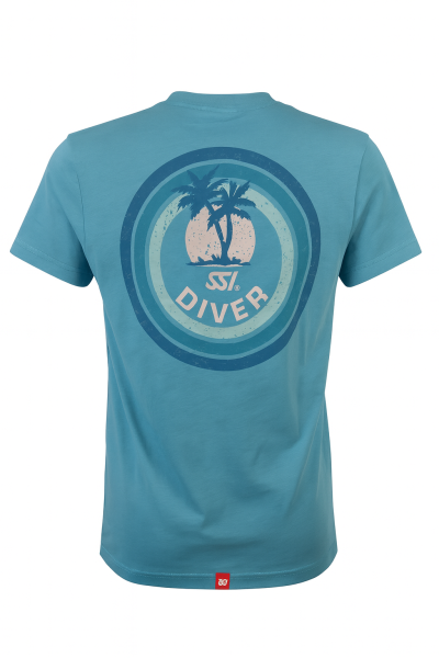 V-Neck Shirt Sunset Men